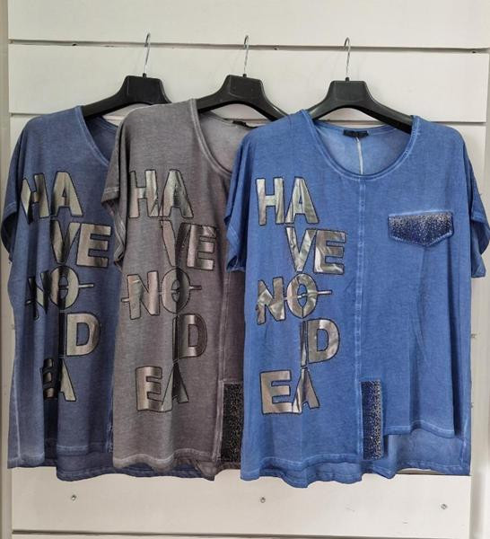Футболки Julia JL1315 l.blue