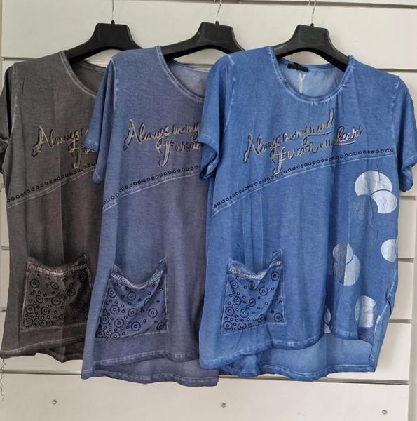 Футболки Julia JL1319 grey