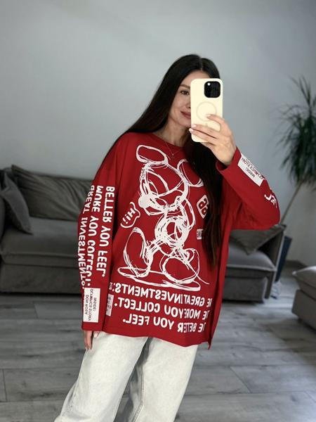 Свитшоты S.Style 93 red