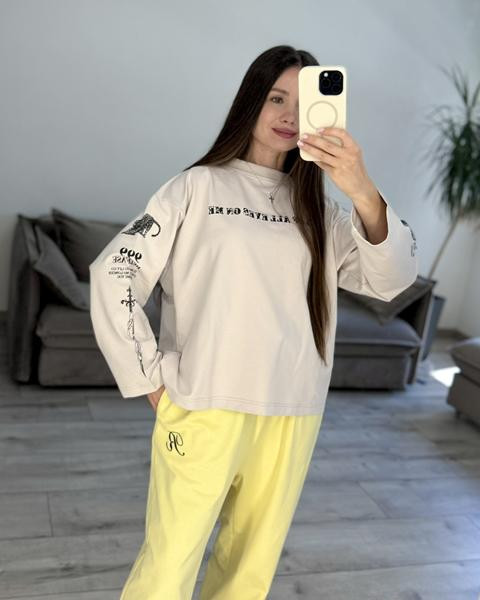 Свитшоты S.Style 94 beige