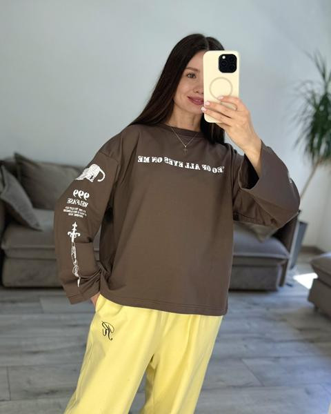 Свитшоты S.Style 94 brown