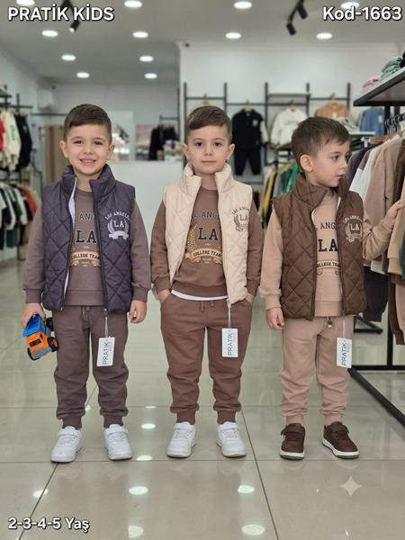 Костюмы спорт Meloria 1663 brown-grey