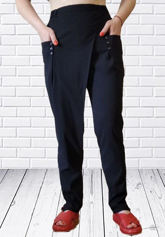 Штаны спорт H&S 162 black-old-1