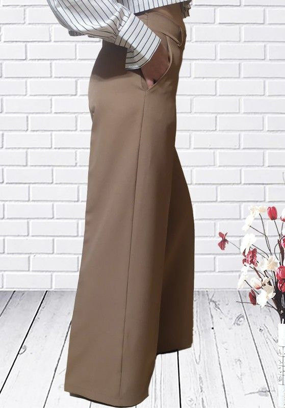 Штаны спорт H&S 129 brown-old-1