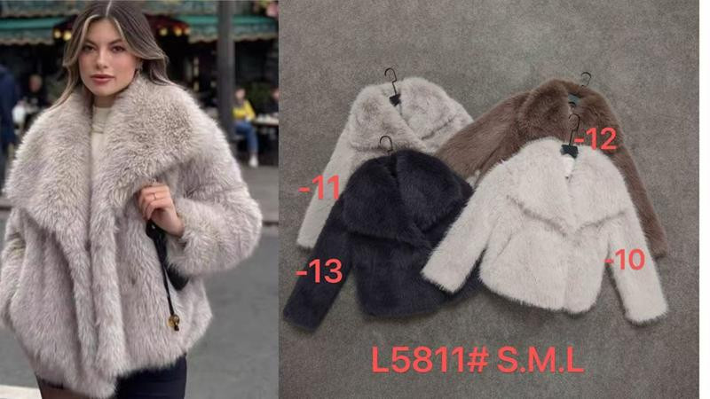 Шуба Yafeier L5811-10 grey