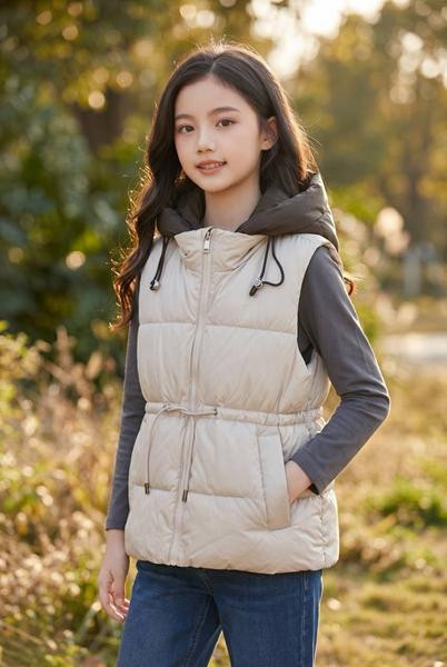 Жилетки Delfinka W33 beige