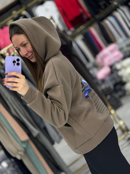 Худи Arina 4254 khaki