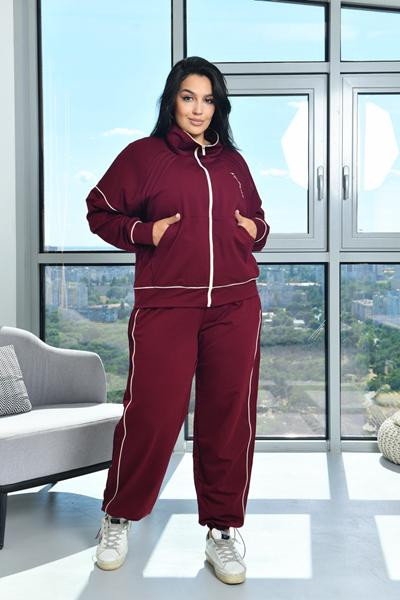 Костюмы спорт AZNA Д207 wine