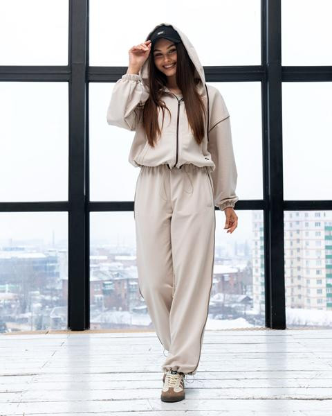 Костюмы спорт AZNA Д120 beige