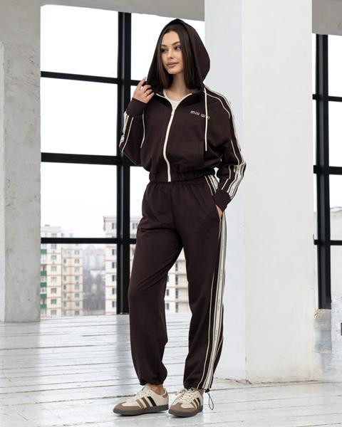 Костюмы спорт AZNA Д124 chocolate
