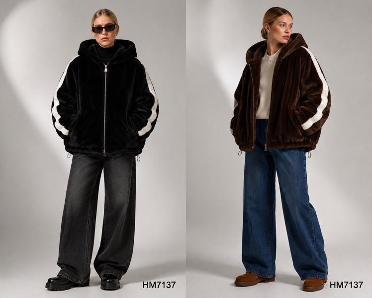 Шуба Saint Wish HM7137 brown