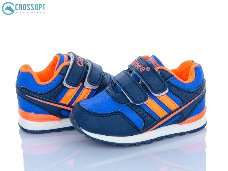 Кроссовки Clibee F632 d.blue-orange