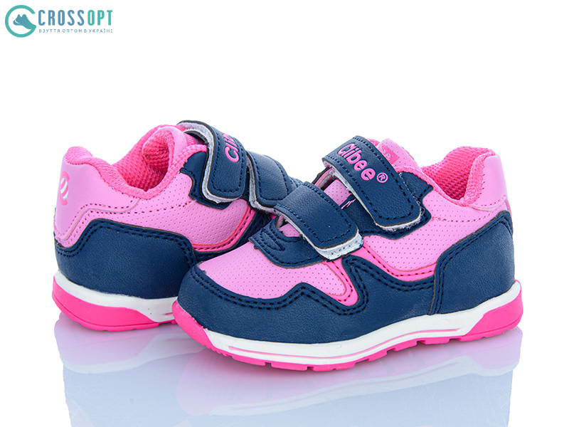 Кроссовки Clibee F655 d.blue-pink