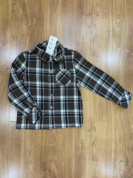 Рубашки Dingo 331 brown-grey
