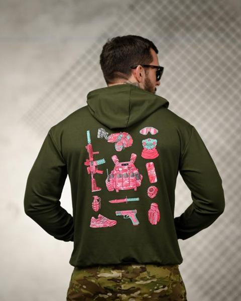 Худи Madoka 1464 khaki