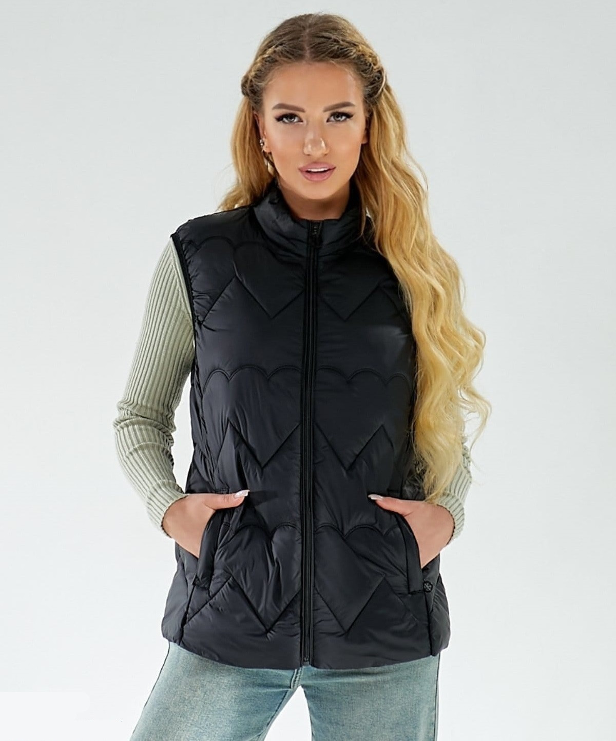 Жилетки Obuv OK2 bn (99609) black