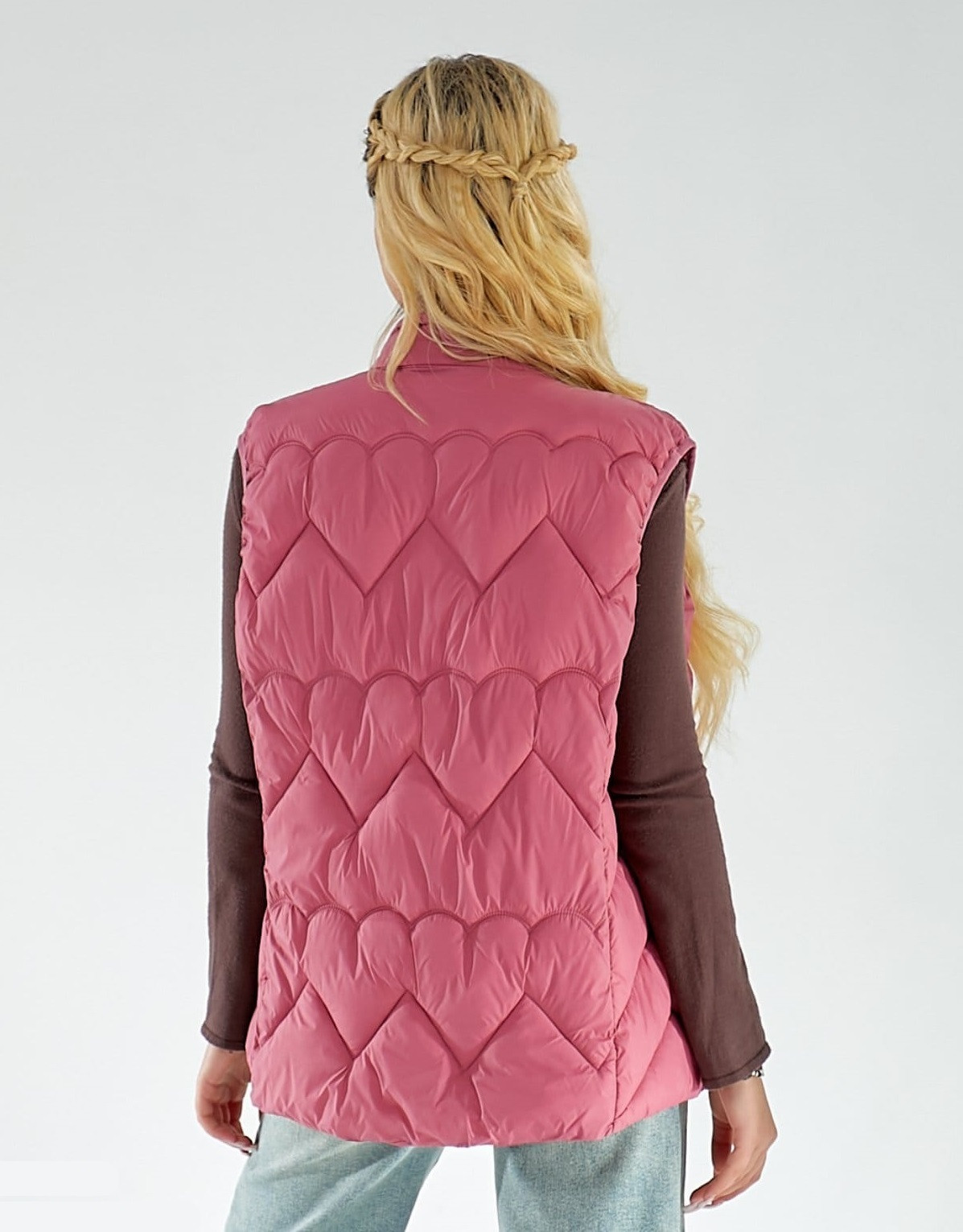 Жилетки Obuv Ok2 bn (99624) pink