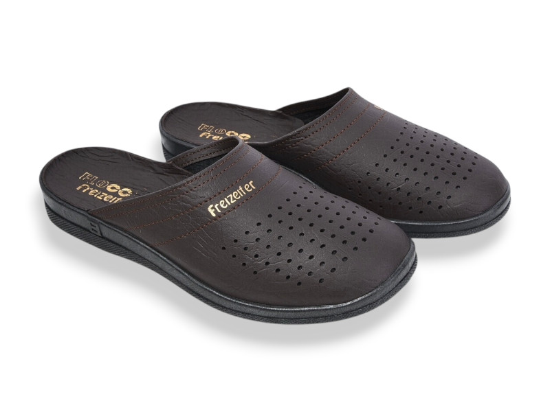 тапочки Floare 95080507 коричневий