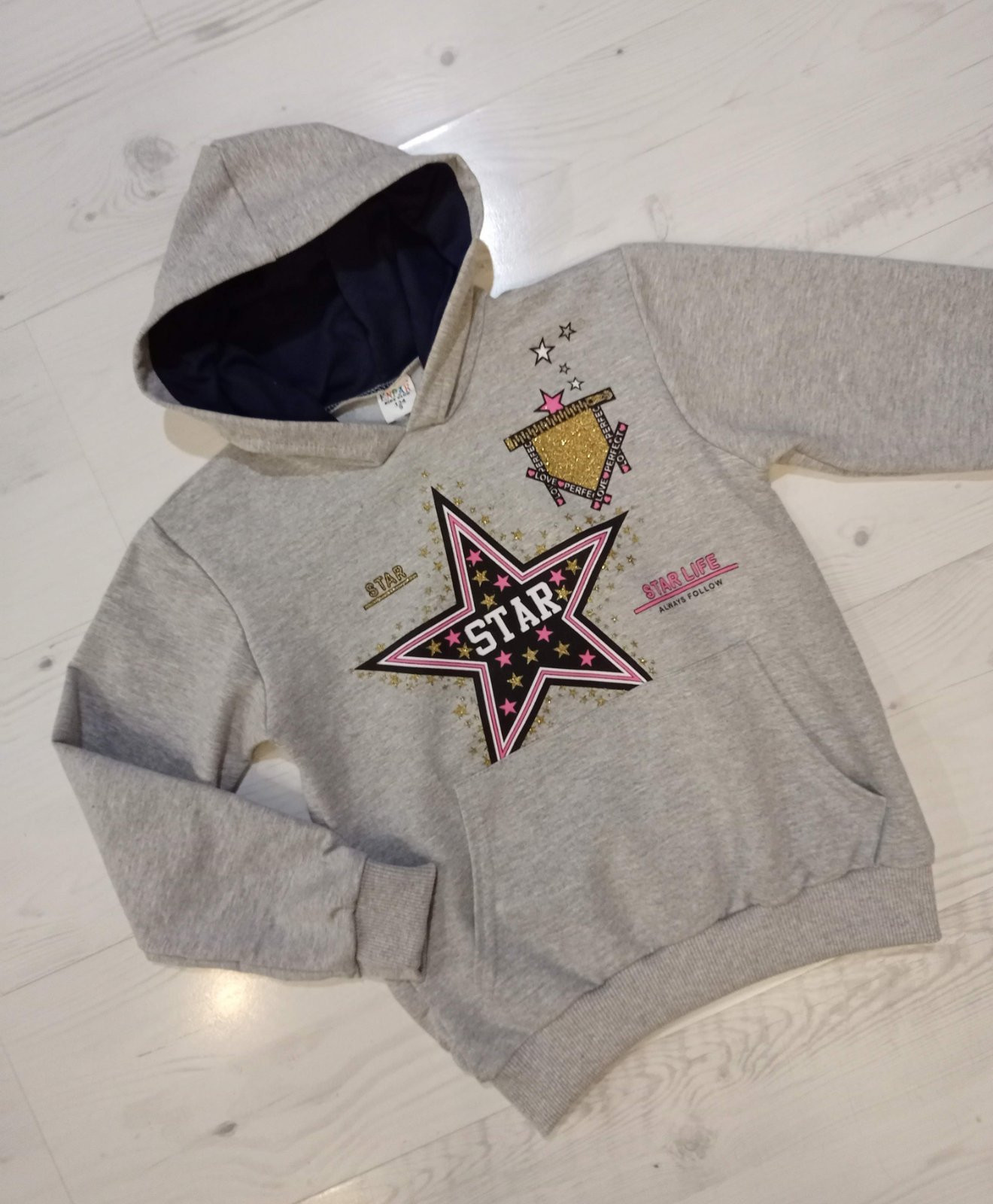 Худи Malibu2 12745 grey