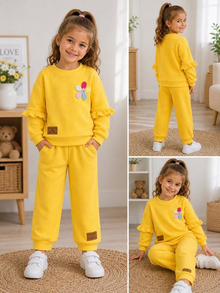 Костюмы спорт Fili kids FK1946 yellow