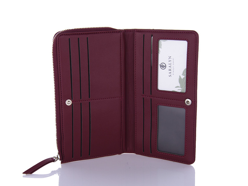 Кошельки Trendshop 07221A wine-red