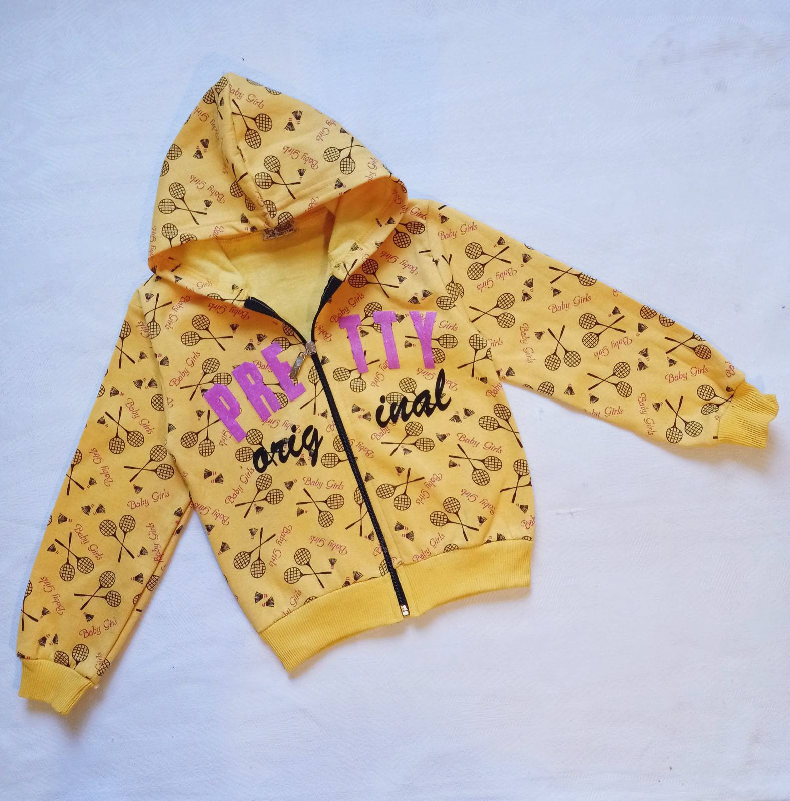 Кофты спорт Malibu2 16625 yellow