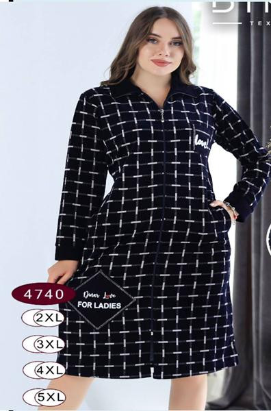 Халаты Samo 4740 black
