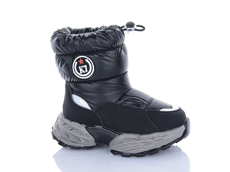 Дутики Леопард B11 black