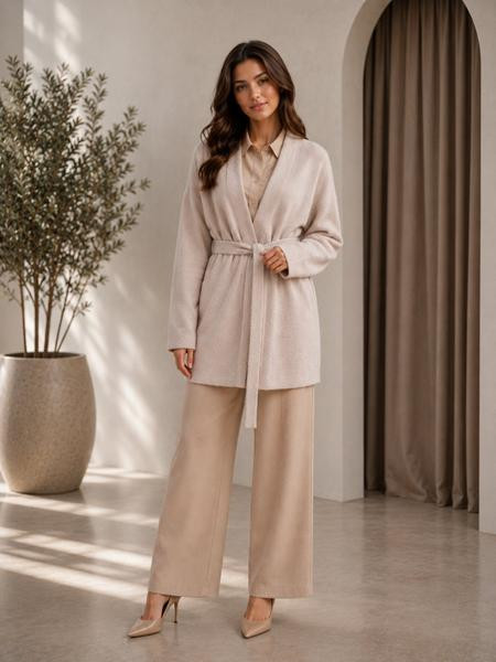 Кардиганы Deliv 902 beige