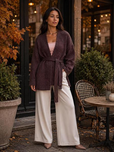 Кардиганы Deliv 902 brown