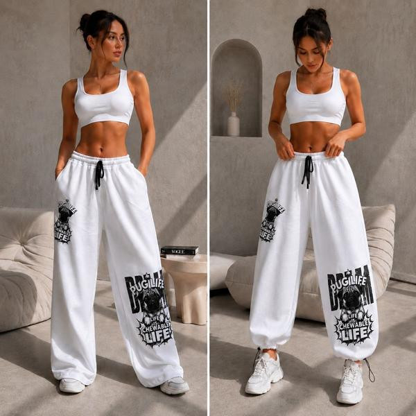 Штаны спорт Arina M608 white