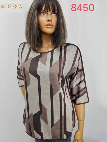 Свитшоты LIDA 8450 brown-grey
