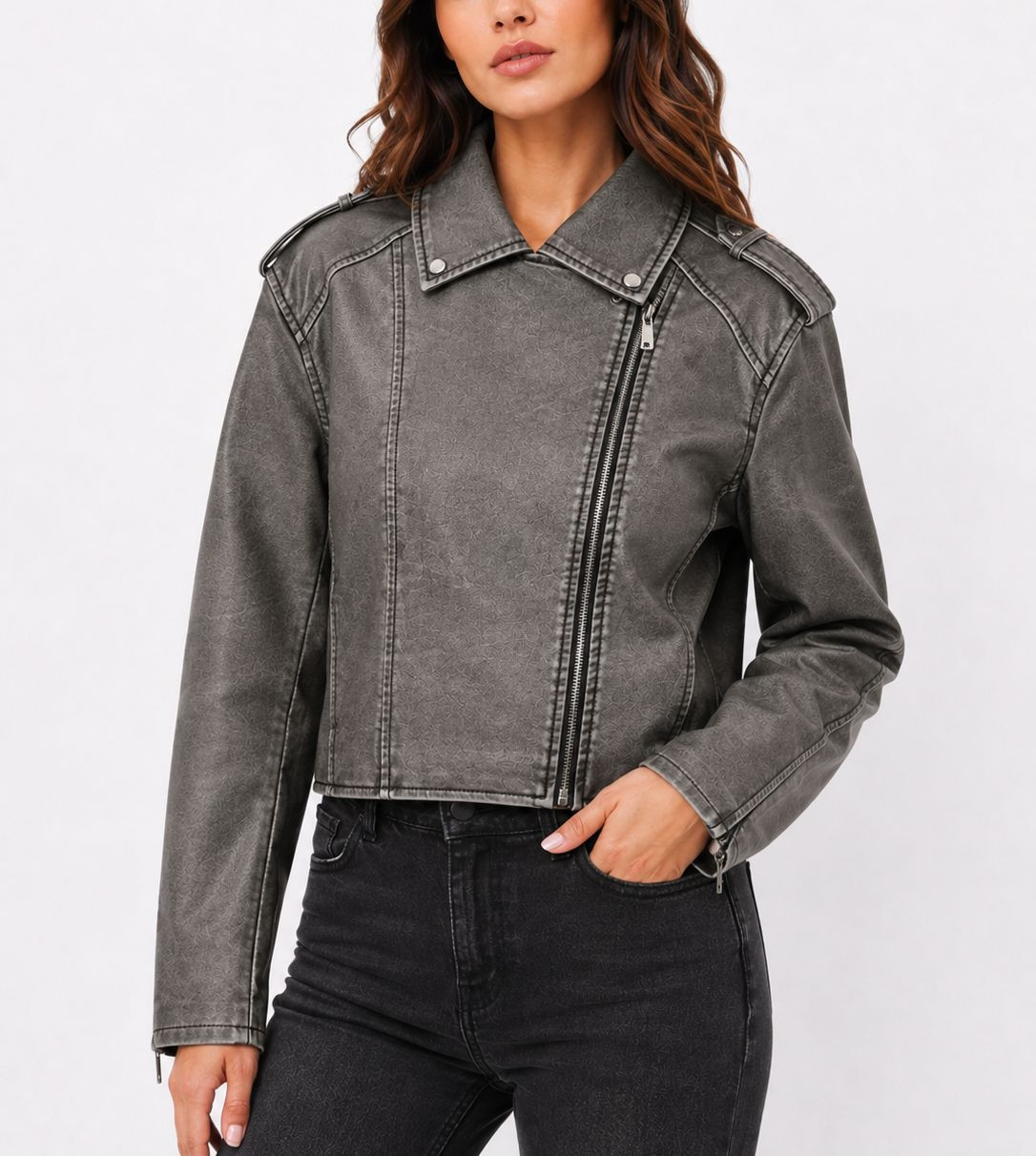 Куртки Obuv OK2 666 grey