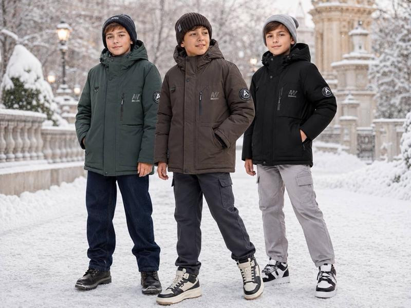 Куртки Delfinka 26339 brown