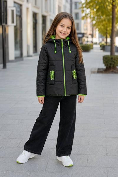 Куртки Delfinka 9713 black-green