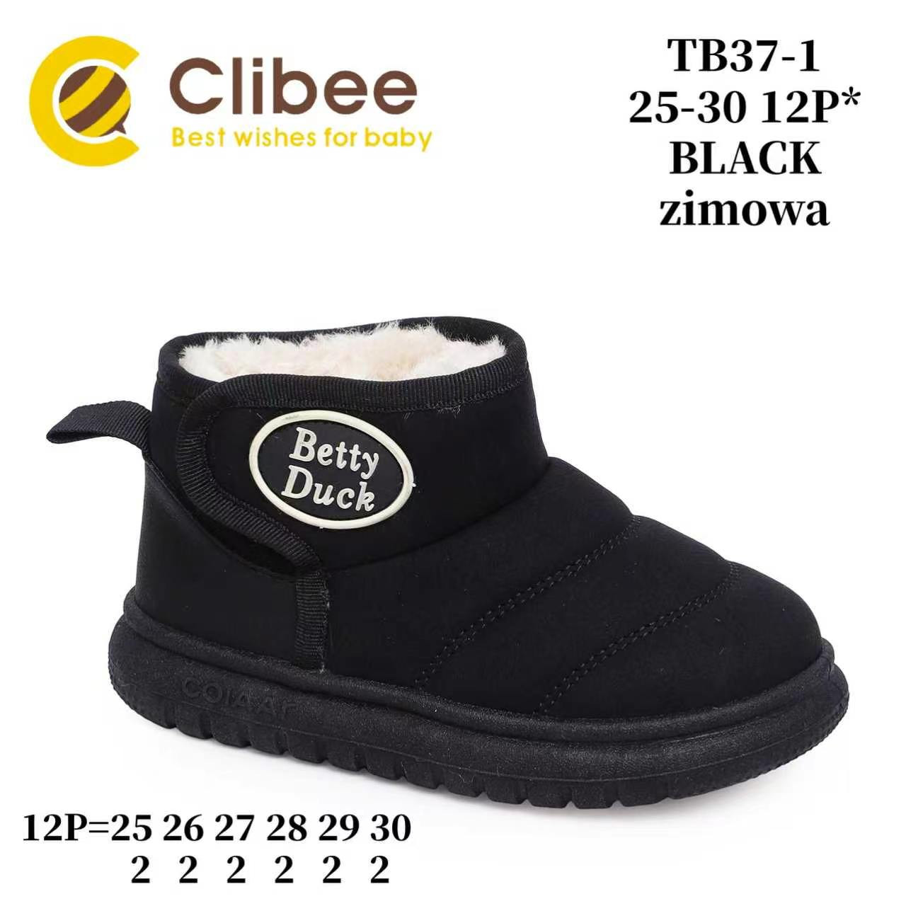 Угги Clibee VV-TB37-1 Black