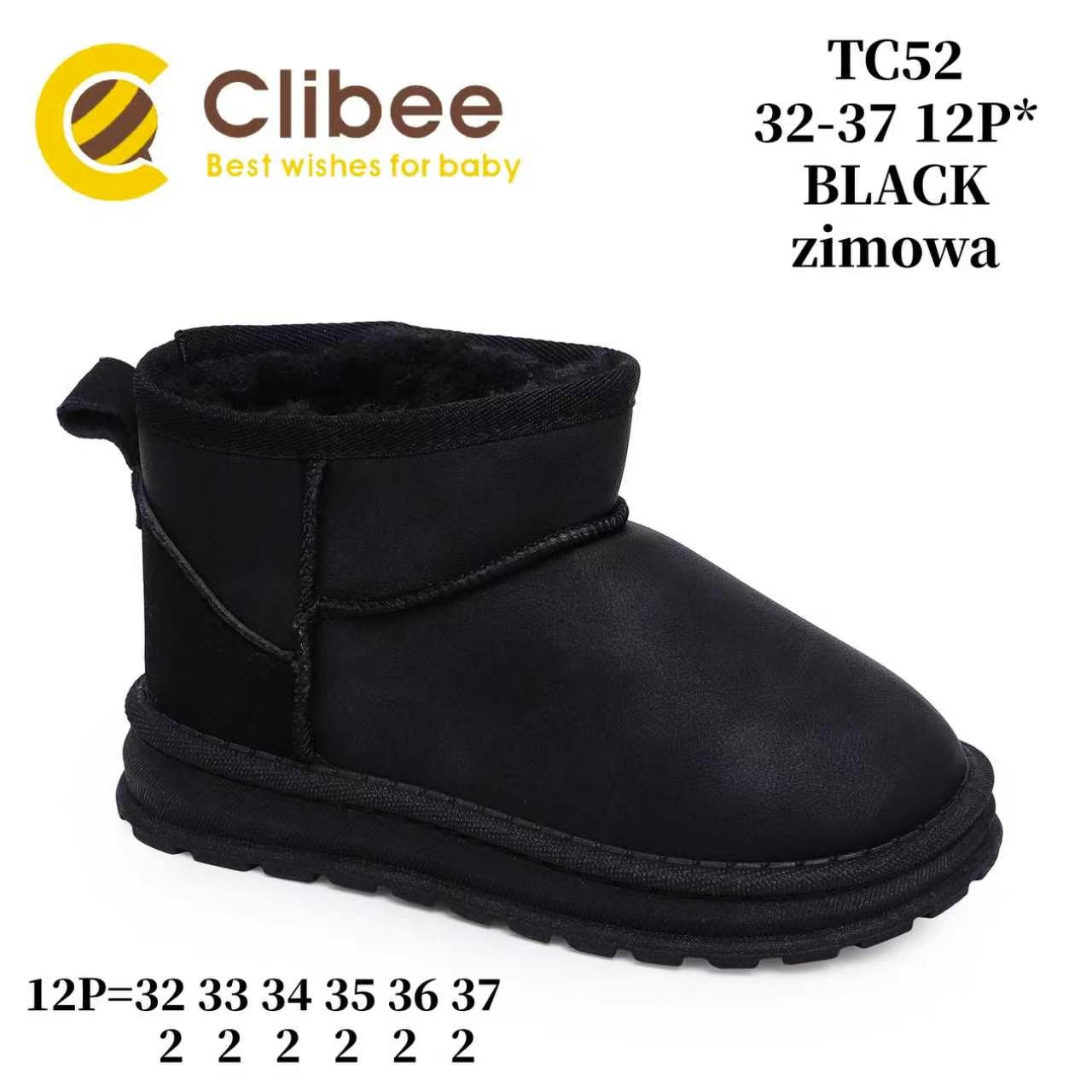 Угги Clibee VV-TC52 Black