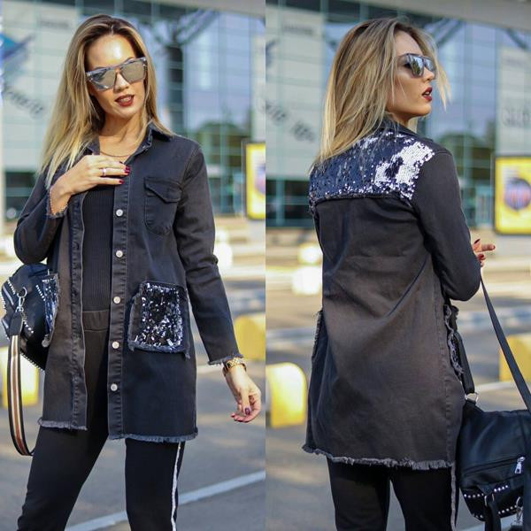 Рубашки Valentina VL43 black