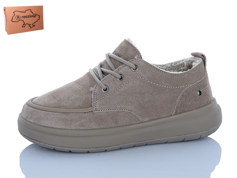 Кроссовки Restime AWZ26804 beige