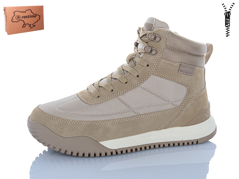 Ботинки Restime AWZ26810 beige