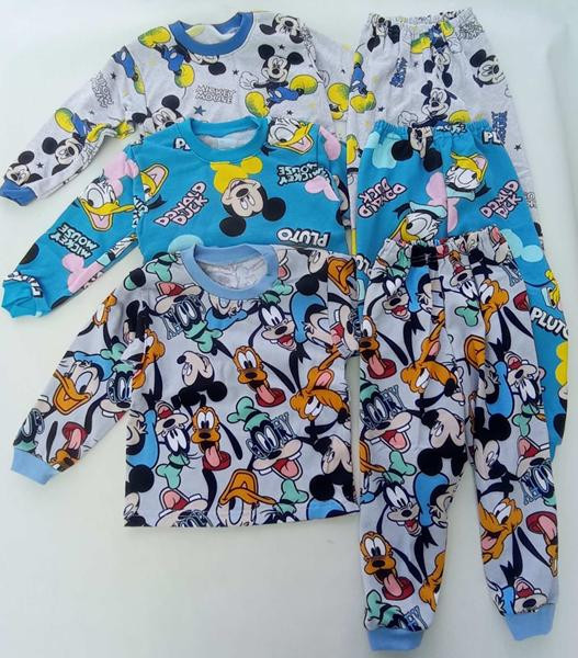 Пижама Meloria ML1674 grey-l.blue