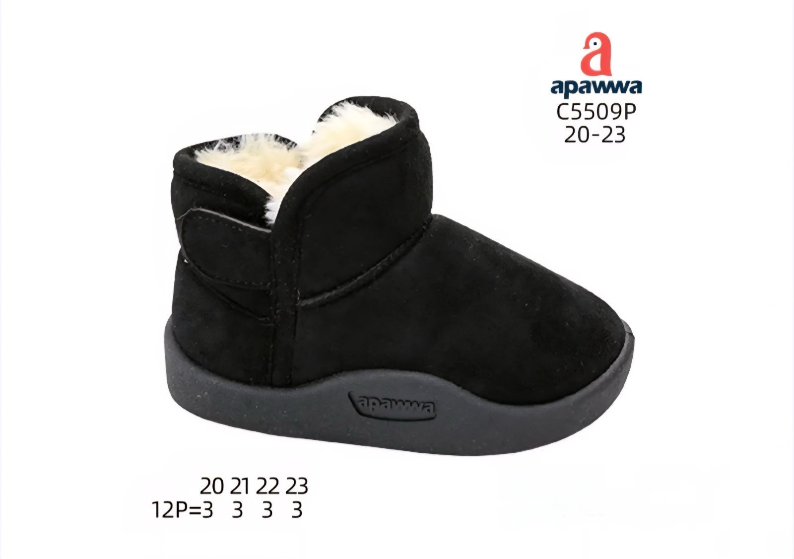 Угги Apawwa Ap-C5509P Black