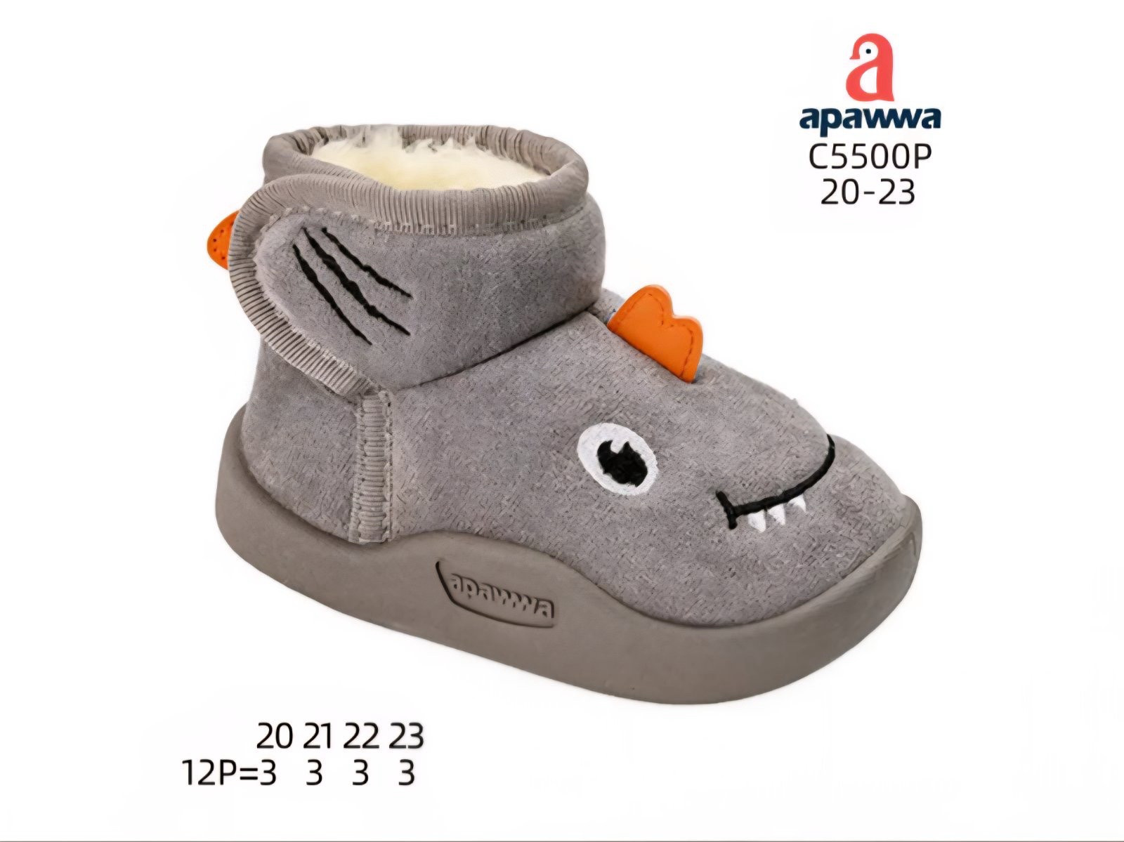 Угги Apawwa Ap-C5500P Grey