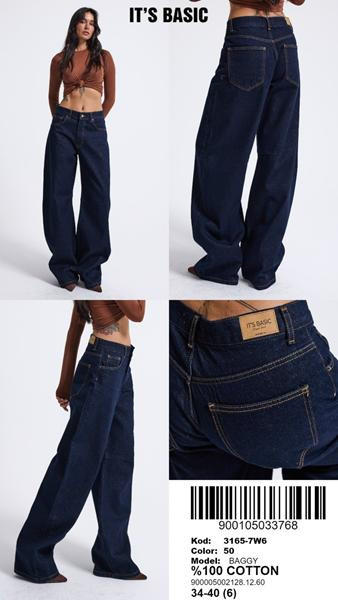 Джинсы Jeans Style 3165-7W6-50 navy