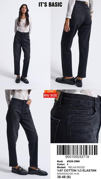 Джинсы Jeans Style 4520-2W6-1 d.grey
