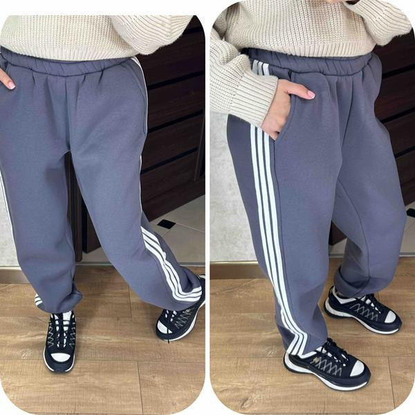 Штаны спорт Valentina 303 d.grey
