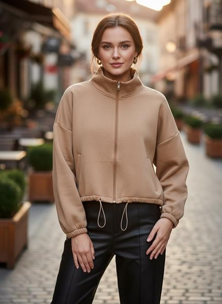 Кофты спорт Katty 600 d.beige