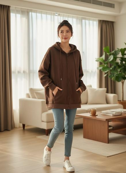 Кофты спорт Katty 809 brown