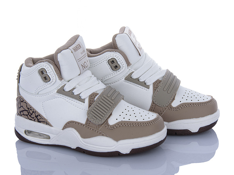 Кроссовки Clibee LB802 khaki-white
