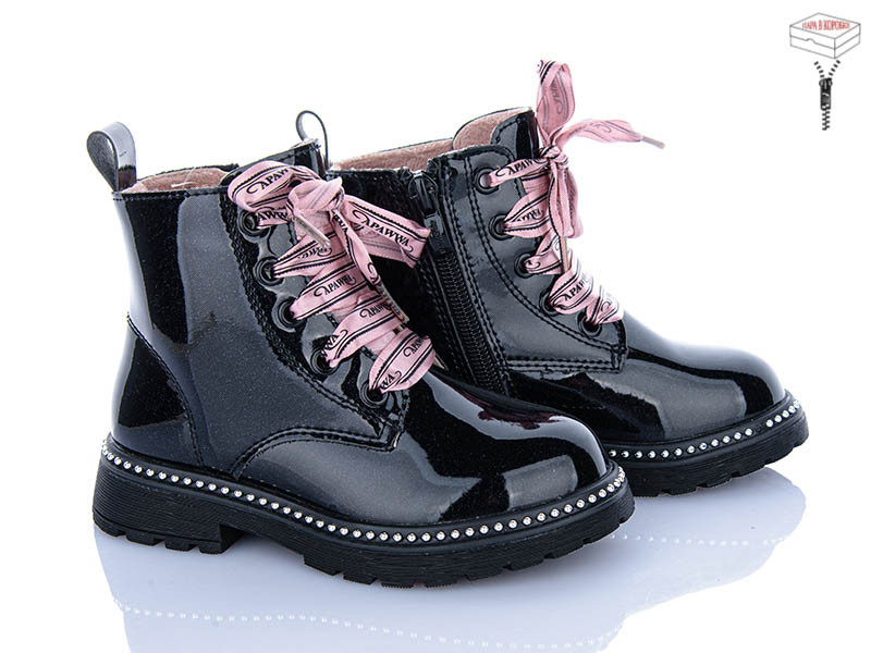 Ботинки Apawwa NQ734 black-pink